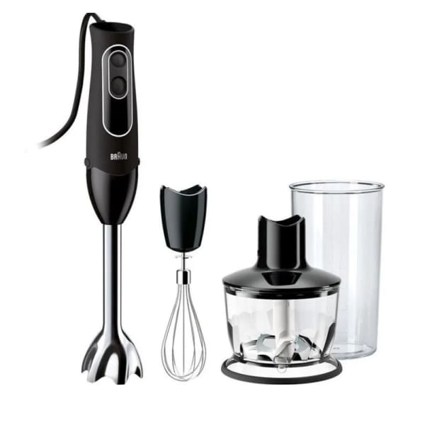 Mixeur Plongeant Braun MultiQuick 5 Sauce 600W Noir (MQ535) Mixeur Plongeant Braun MultiQuick 5 Sauce 600W Noir (MQ535)